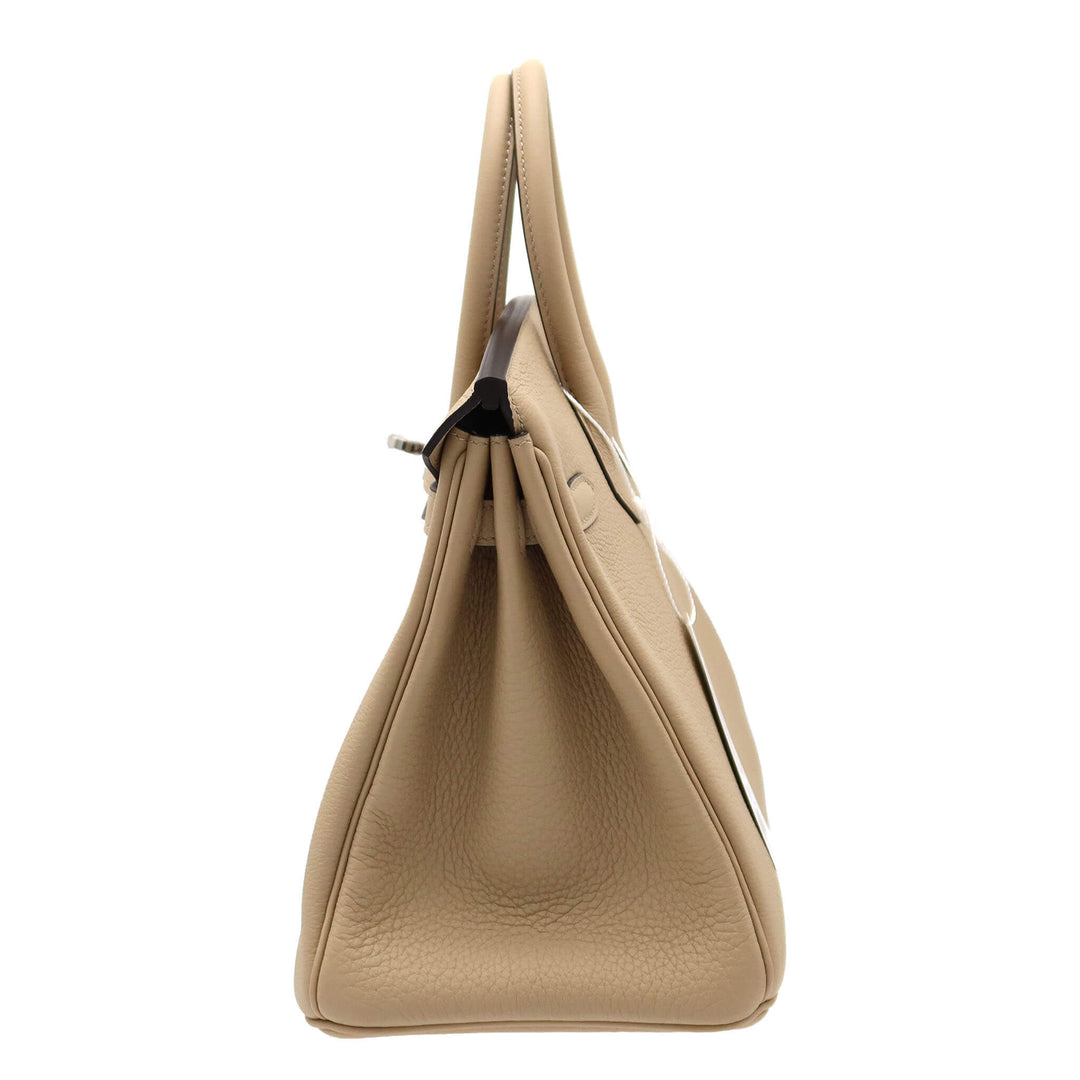 HERMÈS  エルメス  バーキン25  トレンチ  トゴ  シルバー金具  K刻印