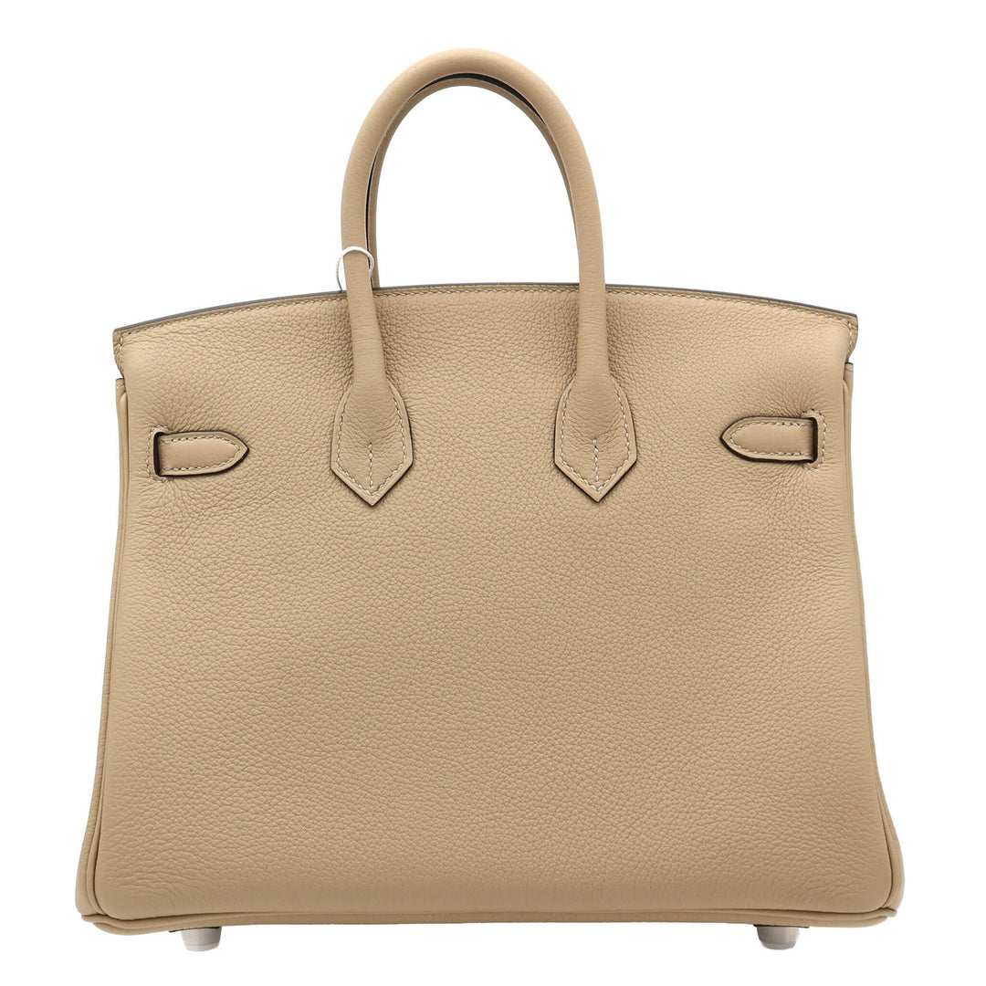 HERMÈS  エルメス  バーキン25  トレンチ  トゴ  シルバー金具  K刻印