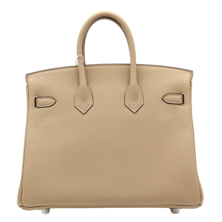 HERMÈS  エルメス  バーキン25  トレンチ  トゴ  シルバー金具  K刻印