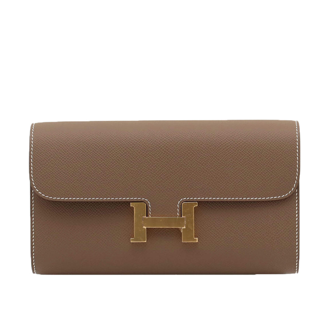 HERMES Constance To goEtoupeGold HardwareStamp - GINZA CELIA