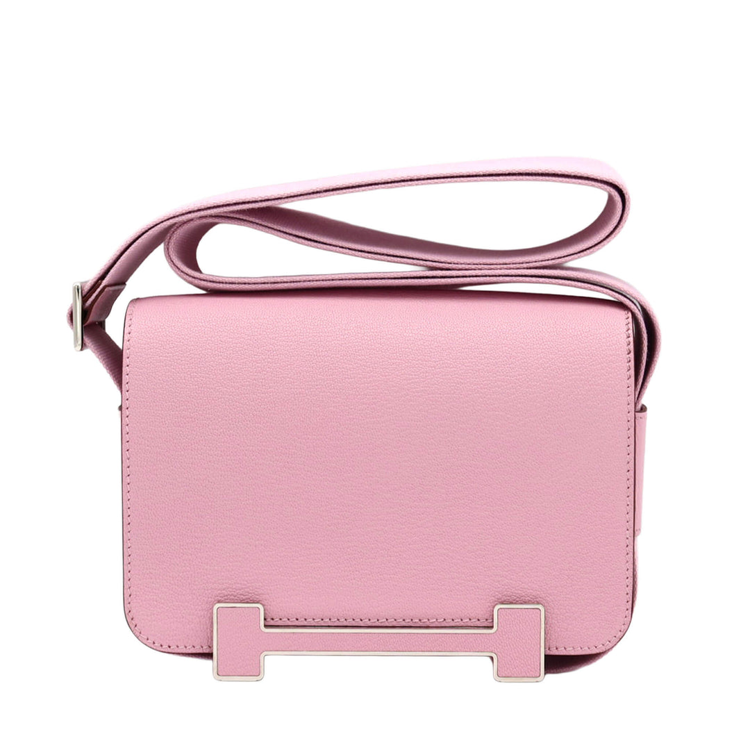 HERMES   Getas Mauve SylvestreChevre MyzorePalladium  HardwareStamp - GINZA CELIA