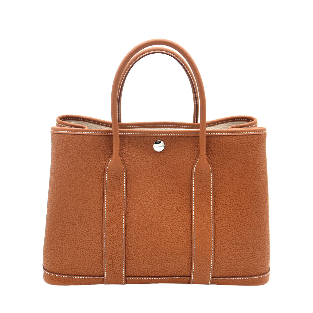 HERMES  Garden Party  TPM Gold Negonda Palladium  Hardware K Stamp - GINZA CELIA