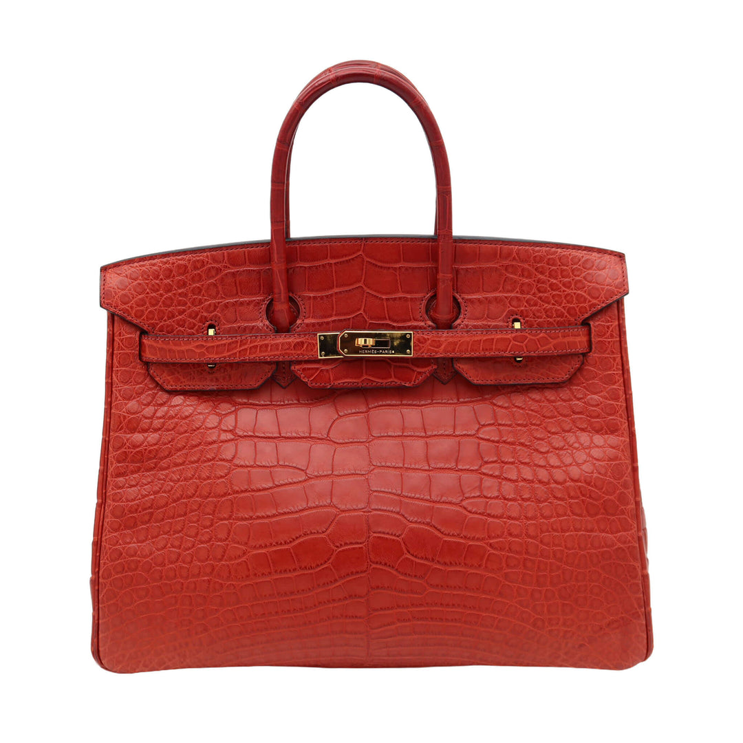 HERMES Rouge H H Rouge HGold Hardware Stamp - GINZA CELIA
