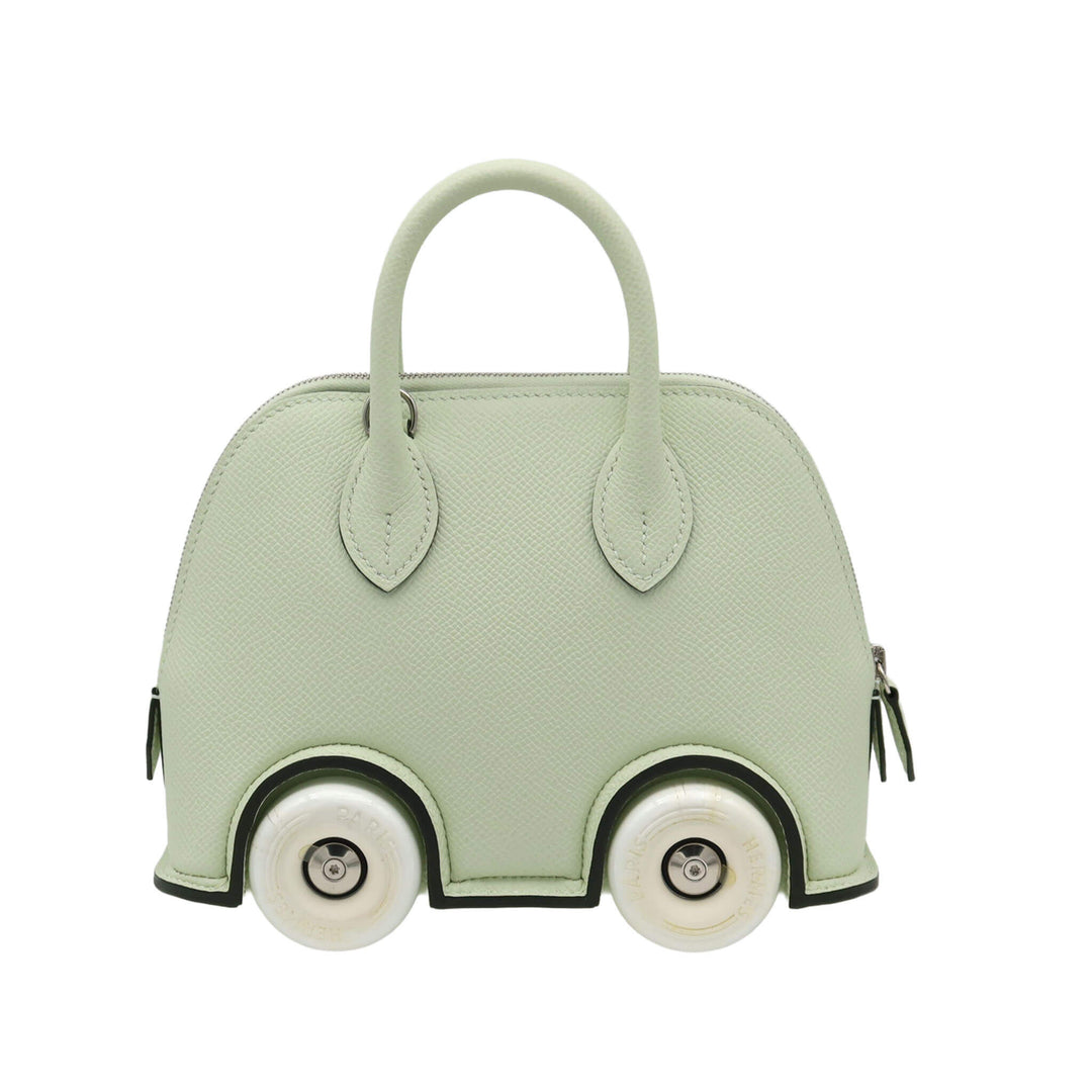 HERMES Bolide On Wheels  Veil Fizz  Epson Palladium  Hardware B Stamp - GINZA CELIA