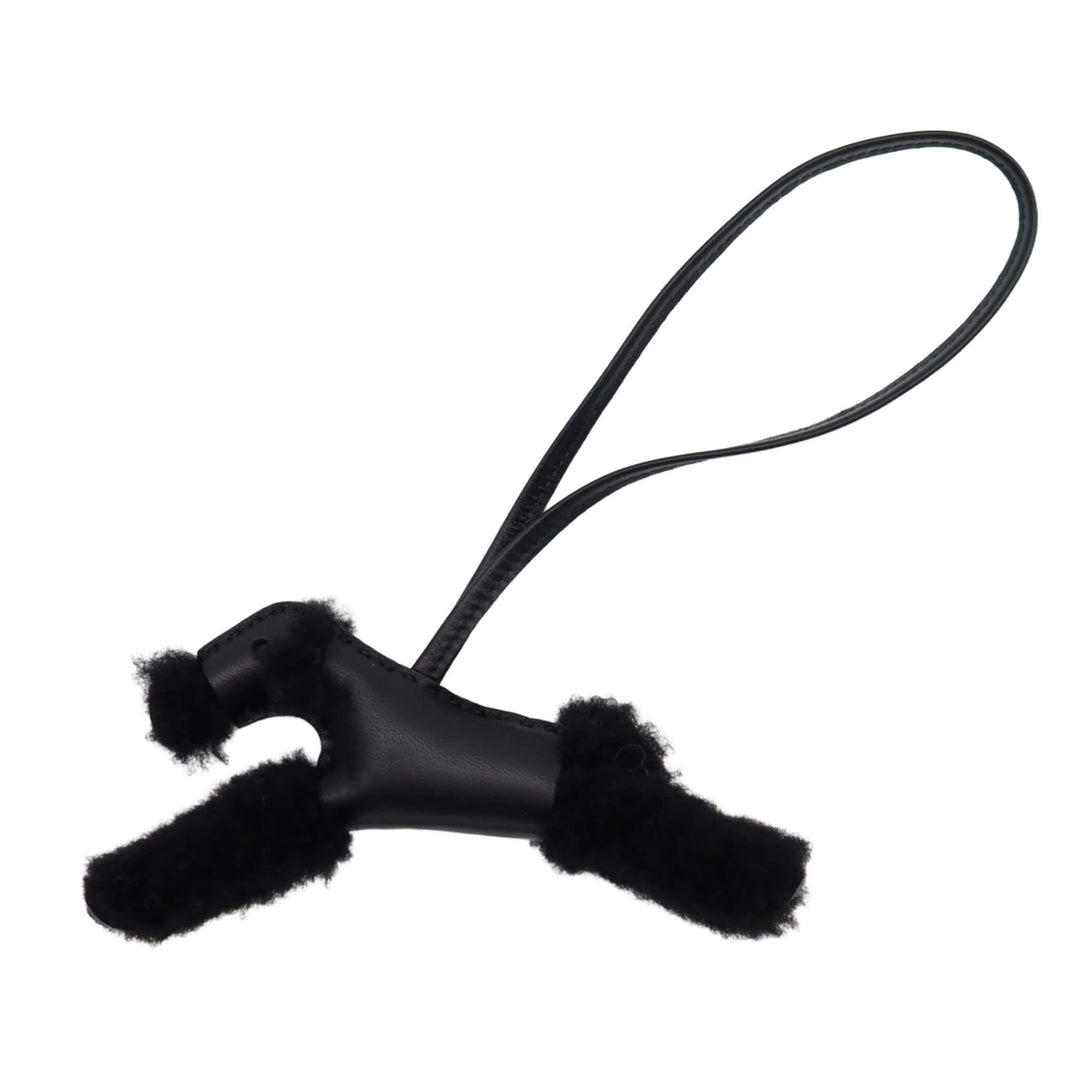 HERMES Charm Buddy Dog BlackStamp - GINZA CELIA