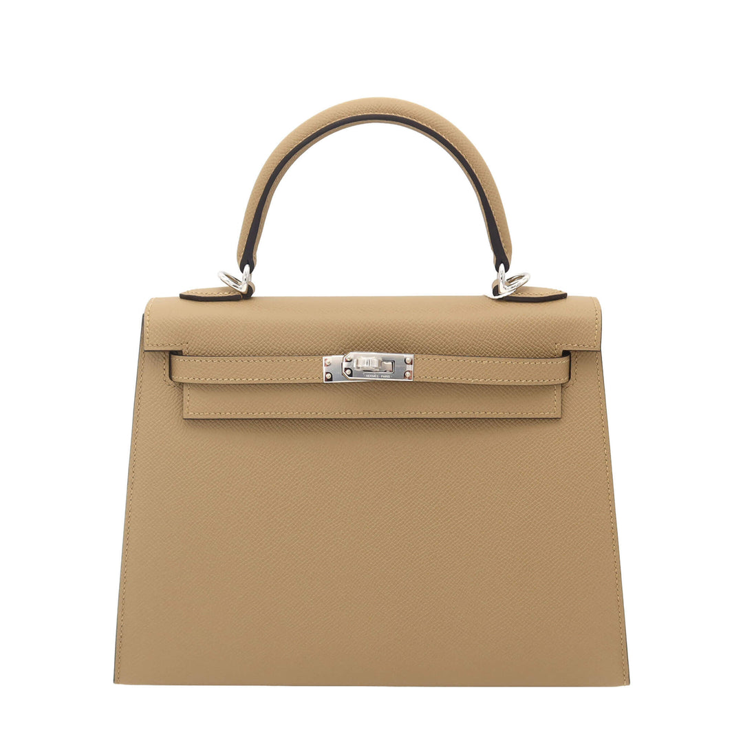 HERMES  Kelly 25  Puisier  Epson Palladium  Hardware K Stamp
