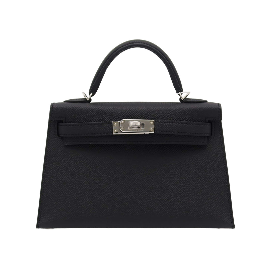 HERMES MiniIIBlackPalladium  HardwareStamp - GINZA CELIA
