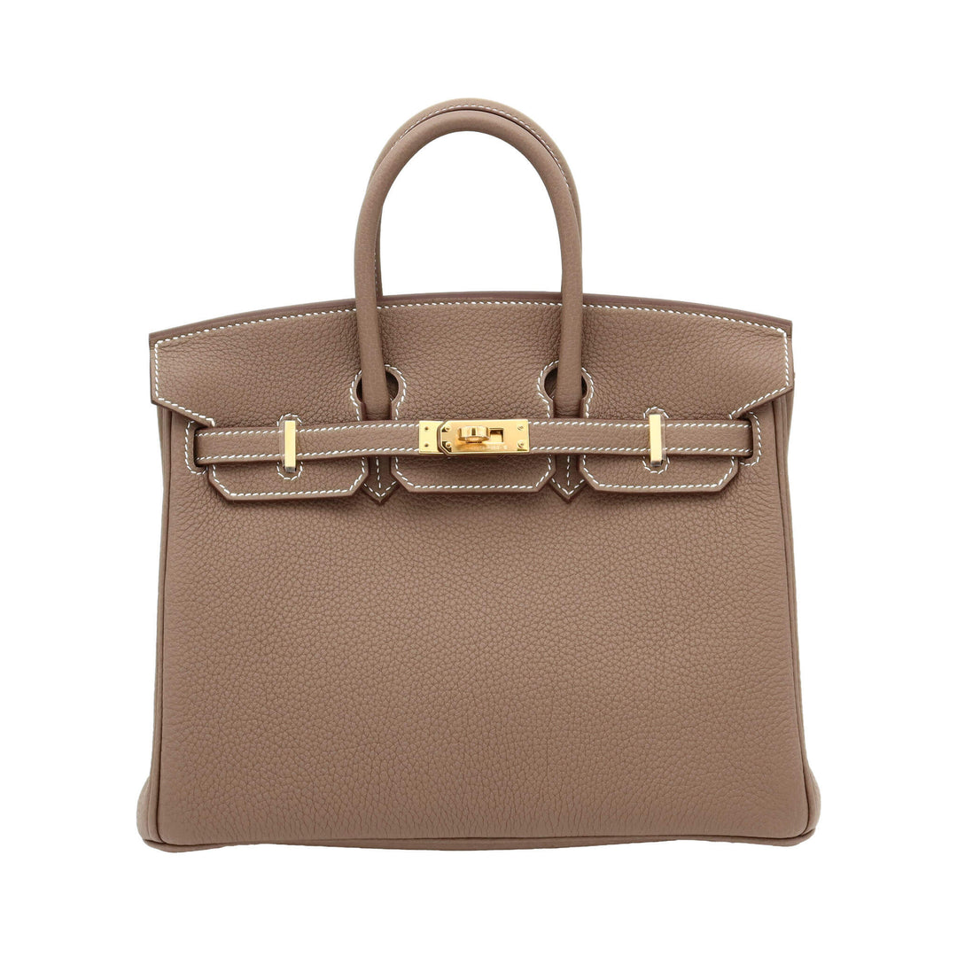 HERMES Birkin 25 EtoupeGold HardwareStamp - GINZA CELIA