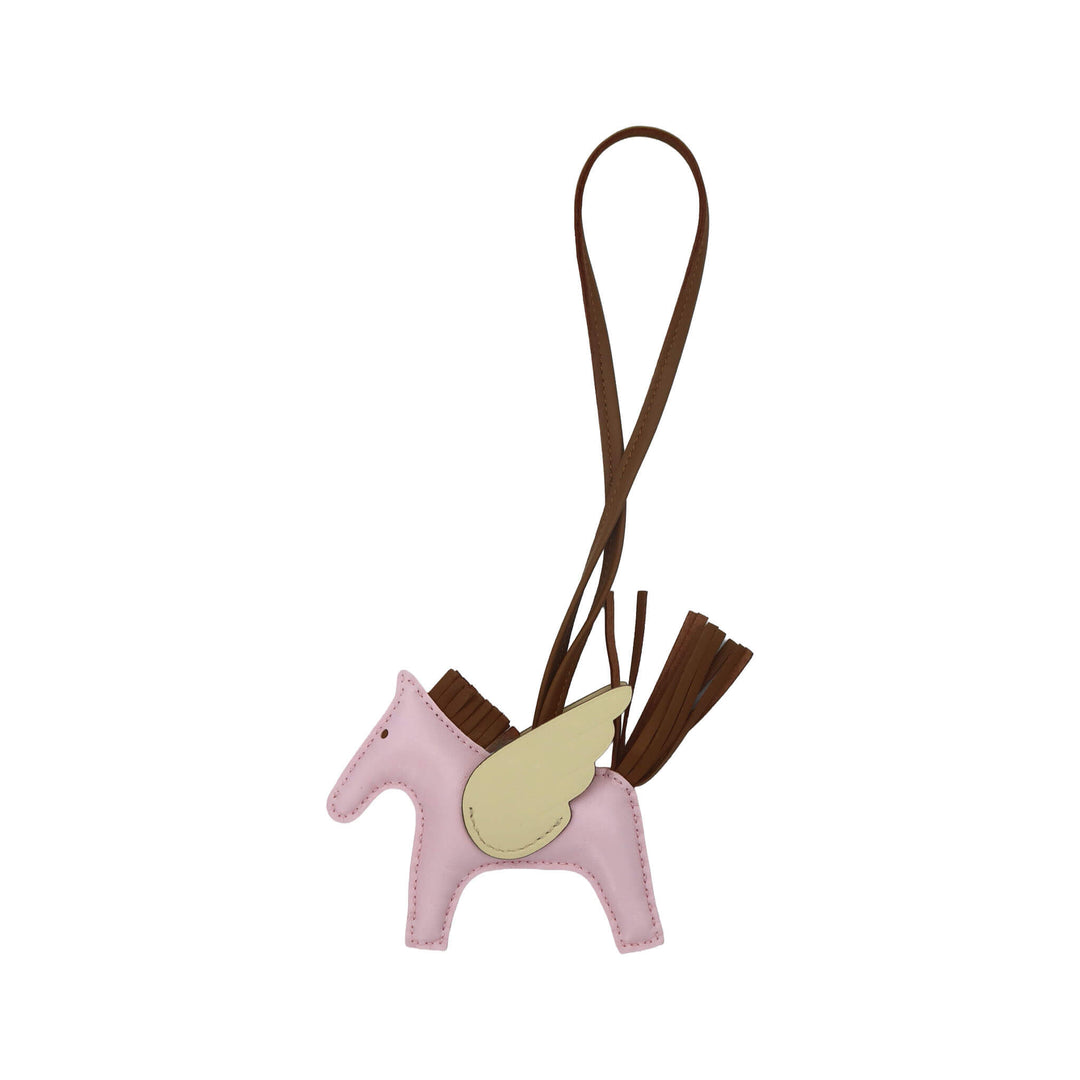 HERMES 愛馬仕  挂件  Rodeo Pegase 小馬  戀愛粉M7 I8米爾頓黃 Halzan   K刻