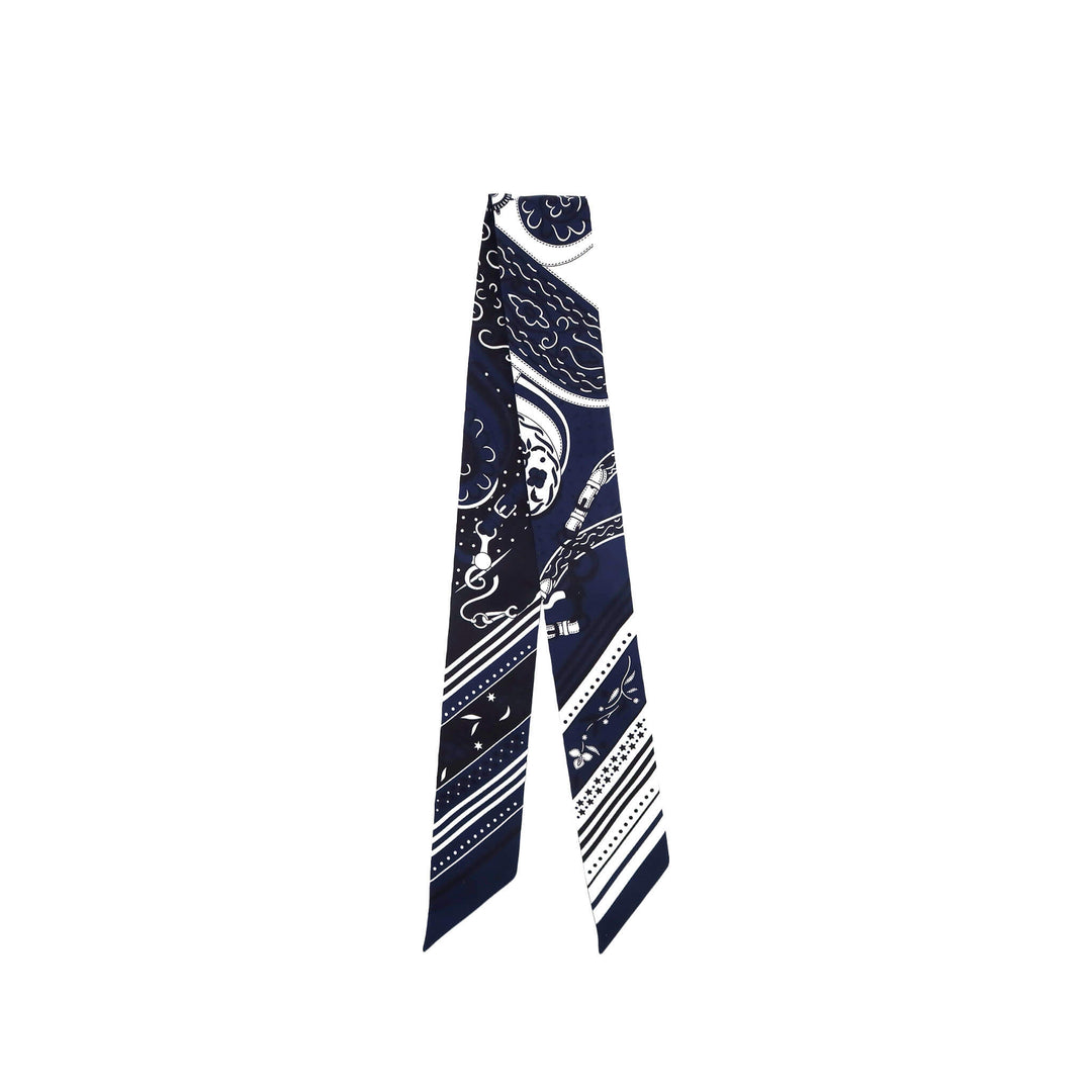 HERMES 愛馬仕 Twilly 亞馬遜祭典・方巾 海洋