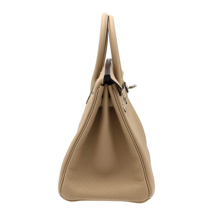 HERMÈS 愛馬仕  Birkin Trench 風衣灰 Togo皮 銀扣 K刻 - GINZA CELIA